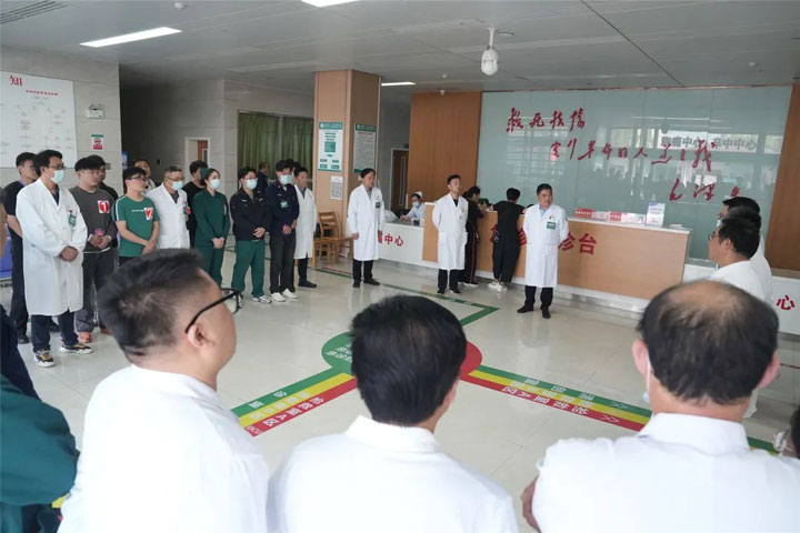 以练促“战”，能力提升——东方总院开展成批伤员救治院内外联合应急演练