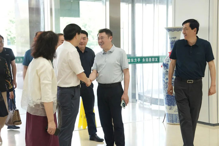 淮南市企业家联合会赴淮南东方医院集团参观交流