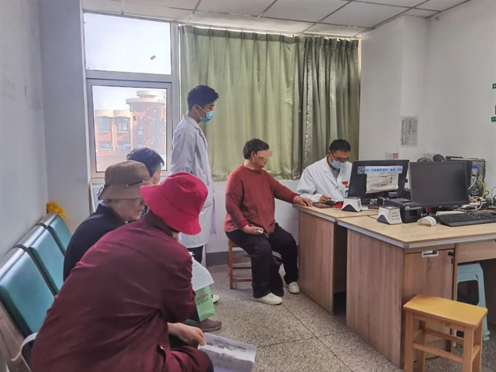 广济医院立新街道社区卫生服务站开展延伸服务