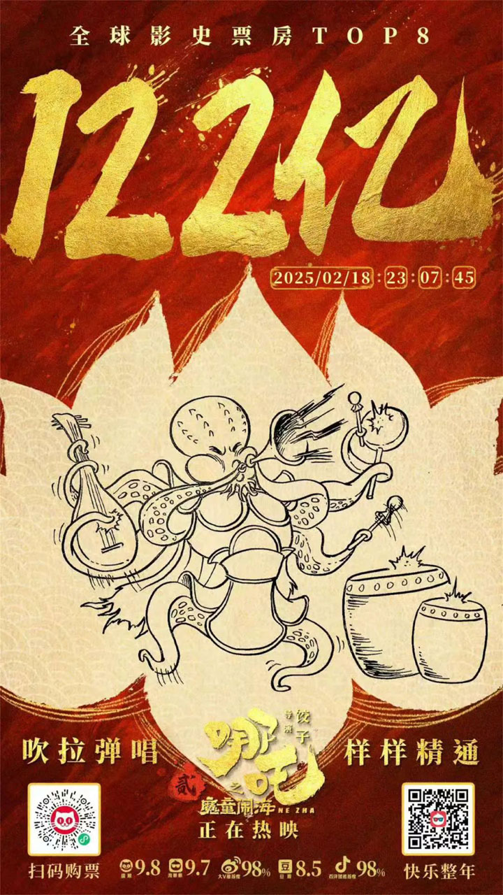 请全体员工看电影！——淮南东方医院集团组织开展《哪吒2》大型观影活动