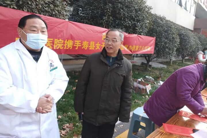 翰墨飘香暖医患，骐骥驰骋迎新春——广济医院特邀寿县女子书画协会来迎春送福