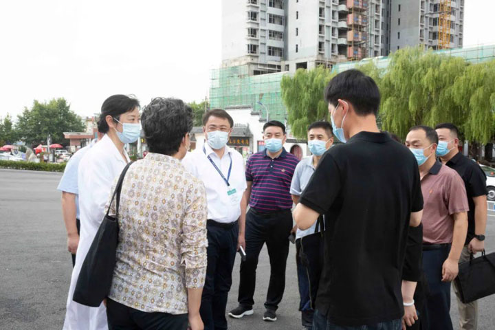 省督导组王长丰同志一行莅临东方总院督导疫情防控